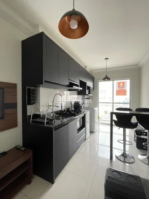 <strong>APARTAMENTO MOBILIADO NO CENTRO- EDIFICIO ATLÃNTICO</strong>