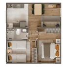 <strong>APARTAMENTO Á VENDA NA PLANTA - IDEALE ESTRELA</strong>