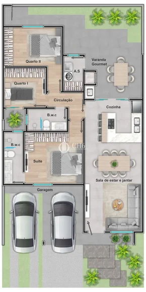 Casa No Condomínio Bosque Mistral