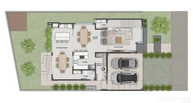 Sobrado Alto Padrão 3 Suítes - Residencial Blumengarten