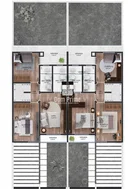 <strong>Sobrado com 3 quartos sendo 1 Suíte no Campo Belo III</strong>