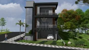<strong>Sobrado, 03 Quartos, Esquina, Vila Santa Cruz, Castro-PR - Unidade 01</strong>