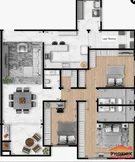 <strong>APARTAMENTO - EDIFÍCIO GRAN VILLAGGIO</strong>