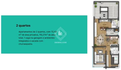 Residencial Ambientale - Centro 3qs