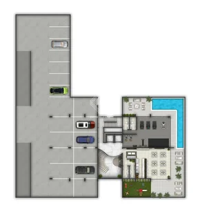 Apartamento Residencial Mozart - Uvaranas 2q
