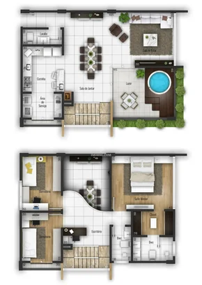 <strong>Apartamento Residencial Mozart - Uvaranas Duplex</strong>