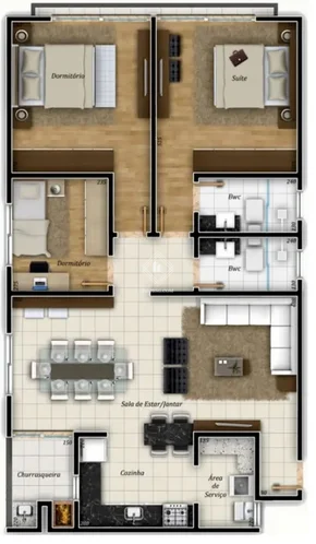 <strong>Residencial Mondrian - Oficinas 3qs</strong>