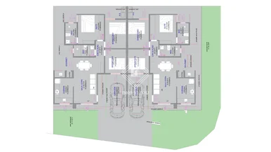 <strong>Casa com 3 Quartos (1 Suíte) -</strong>