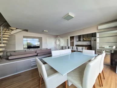 Apartamento Duplex Mobiliado - Ed. Monet