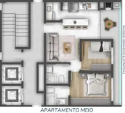 <strong>Apartamento em Caiobá 2QS - Litoral</strong>