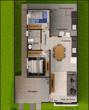 Casa No Condomínio Girassol