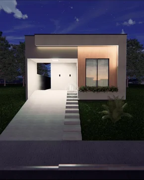 Casa Com 3 Quartos No Condomínio Girassol