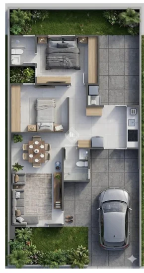 <strong>Casa com suíte e terreno no Terraliz</strong>