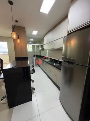 Apartamento Moderno Com Sacada Gourmet Ed. Santos Dumont