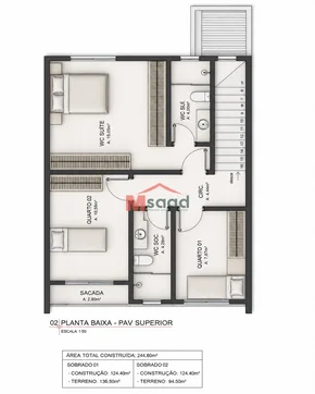 Sobrado A Venda 3 Quartos (1 Suíte) Uvaranas Próximo Ao Centro