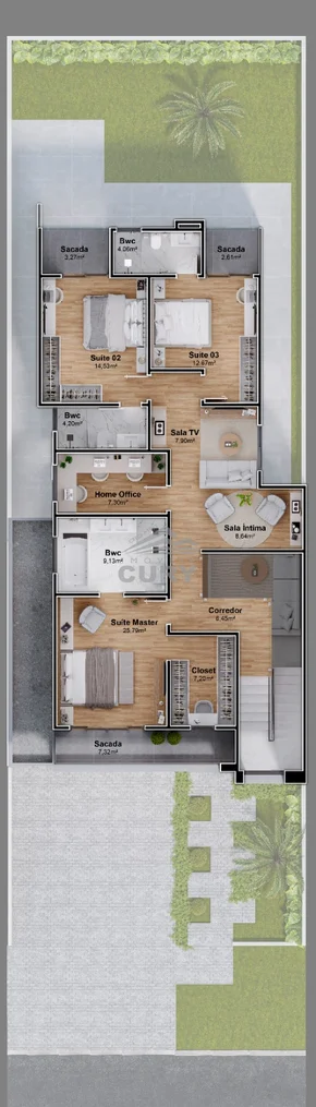 Sobrado á Venda - Condomínio Parque Dos Franceses