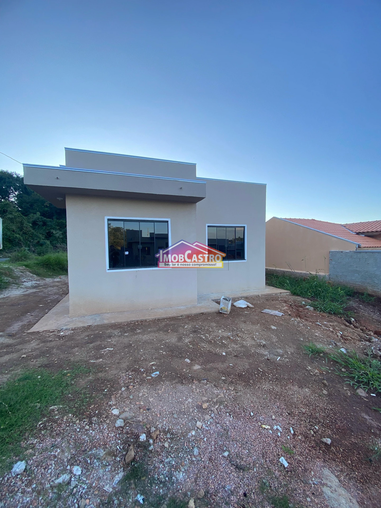 <strong>PROJETO DE 2 QUARTOS FINANCIADO COM TERRENO + CONSTRUÇÃO</strong>