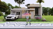 <strong>CASA COM 3 QUARTOS EM CONSTRUÇÃO - JARDIM BAILLY</strong>