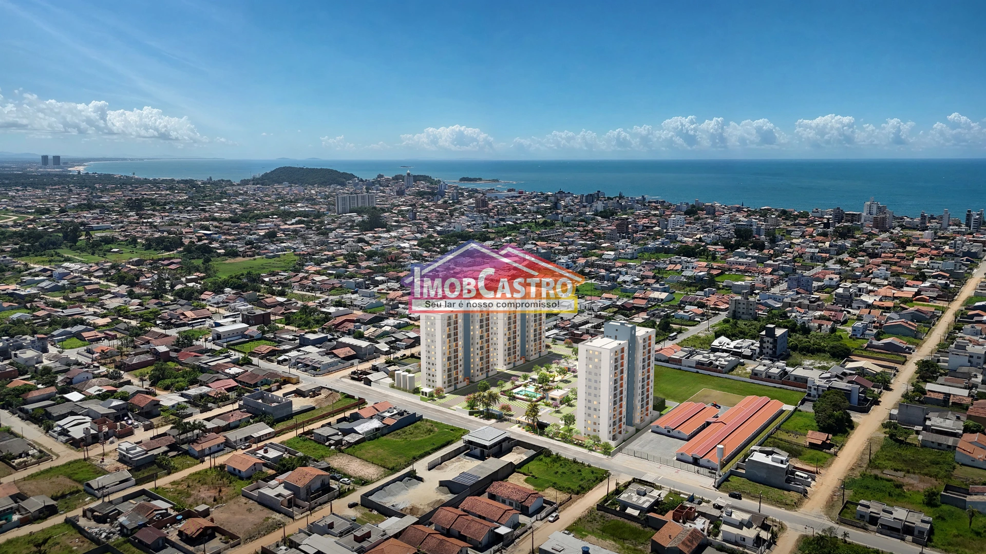 <strong>ITAJUBA CASAMAR - CONDOMÍNIO NA PRAIA DE ITAJUBA - SC</strong>