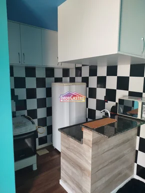 Kitinete Mobiliada Com Vaga De Garagem - Ponta Grossa