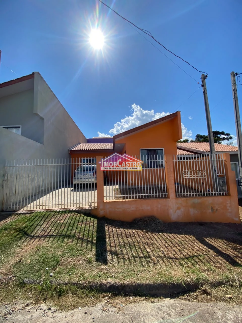 CASA PRONTA PARA MORAR COM 2 QUARTOS EM TERRENO DE 153M² - NOVO HORIZONTE - Foto 1