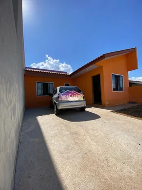 CASA PRONTA PARA MORAR COM 2 QUARTOS EM TERRENO DE 153M² - NOVO HORIZONTE - Foto 2