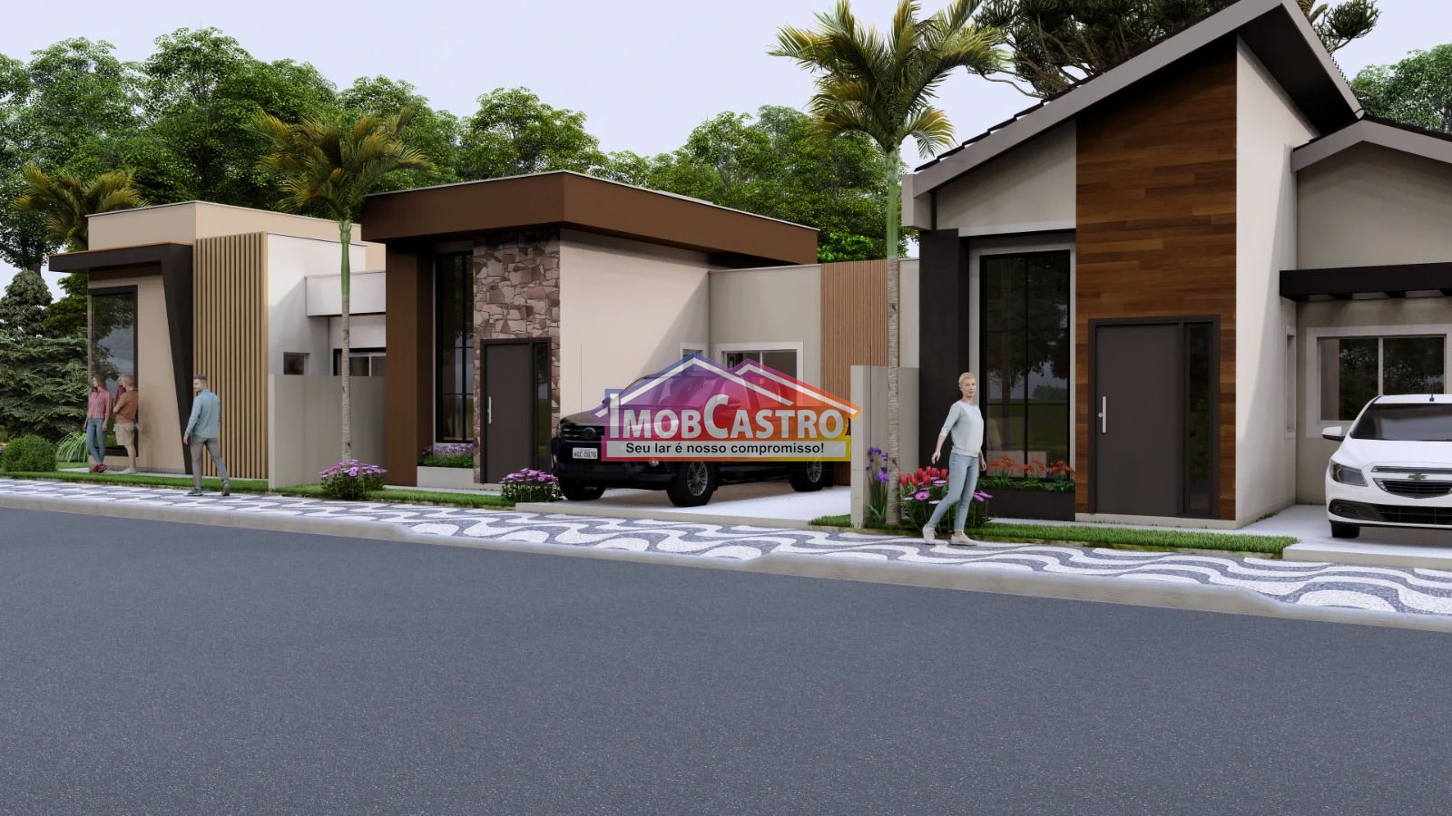 CASA DE 3 QUARTOS SENDO 1 SUÍTE EM TERRENO DE 150M² - CASTROVILLE - Foto 1