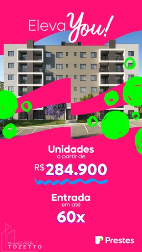 <strong>Apartamento 2 quartos- Eleva You -Oficinas</strong>