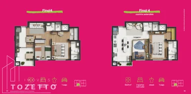 <strong>Apartamento 2 quartos S- Eleva You -Oficinas</strong>