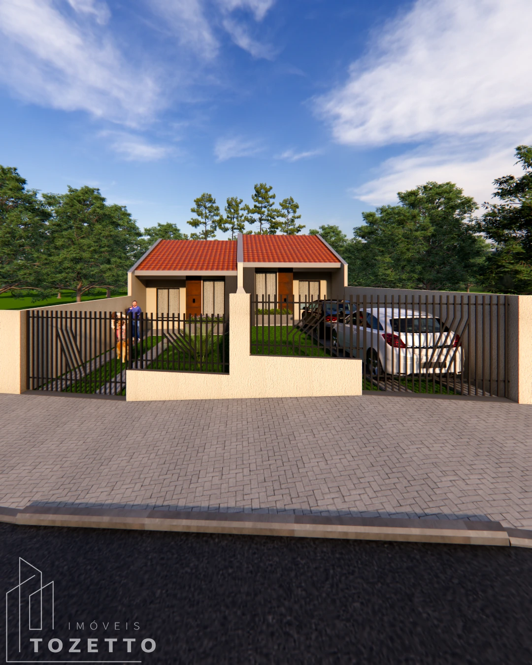 <strong>Casa com 3 quartos e AMPLO terreno à venda no Tarobá</strong>