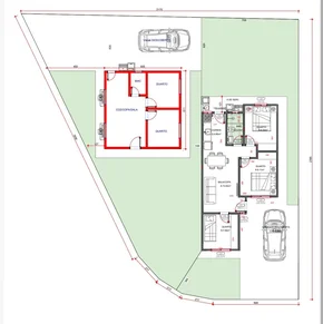 Casa Individual Com 3 Quartos No Recanto Verde!