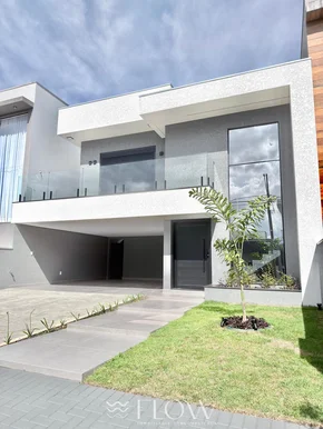 Casa Em Condomínio Fechado Com 3 Suites