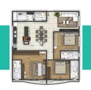 <strong>Apartamento à venda ED. RES. Visconde</strong>