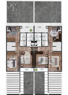 <strong>Sobrado com 2 quartos, sendo 1 suíte, no Cará Cará</strong>