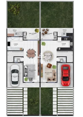 Sobrado Com 2 Quartos, Sendo 1 Suíte, No Cará Cará