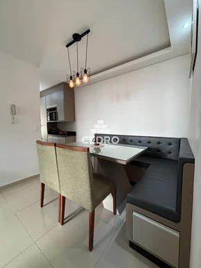 Apartamento Semimobiliado Com 2 Quartos Em órfãs