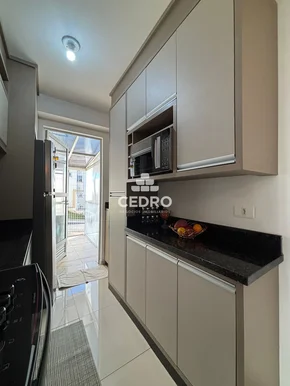 Apartamento Semimobiliado Com 2 Quartos Em órfãs