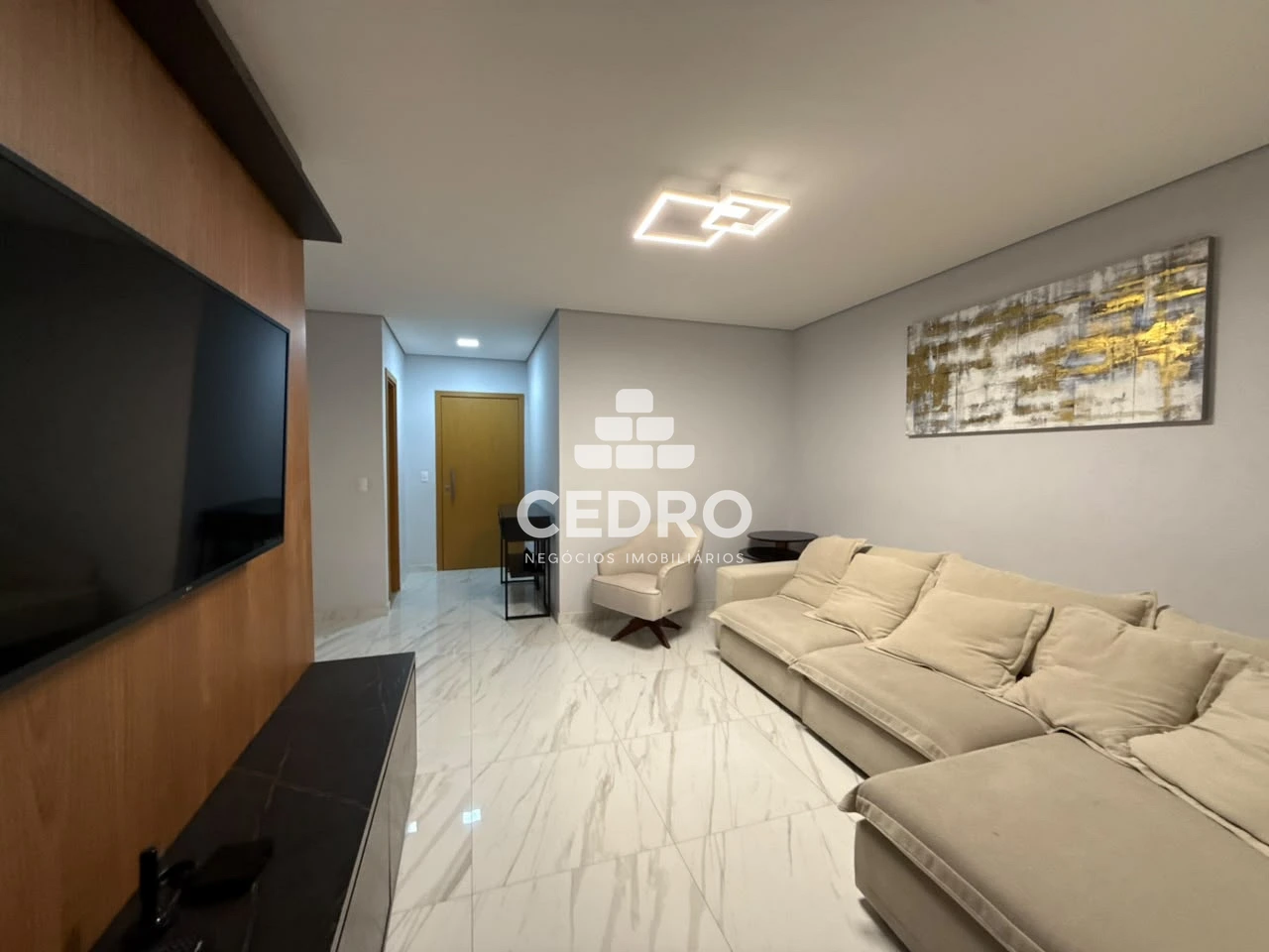 Apartamento Mobiliado Com 3 Quartos, Sendo 1 Suíte, Em Oficinas