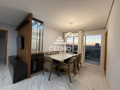 Apartamento Mobiliado Com 3 Quartos, Sendo 1 Suíte, Em Oficinas