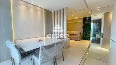 Apartamento Mobiliado Com 3 Quartos, Sendo 1 Suíte, Em Oficinas