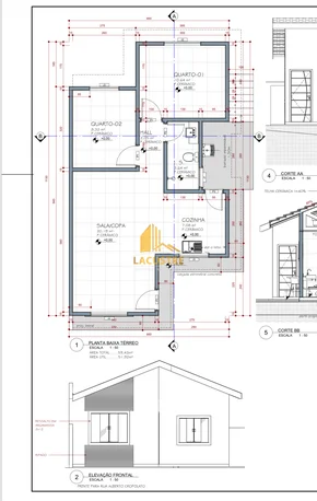<strong>Casa na planta para venda no bairro São Miguel, Castro PR</strong>
