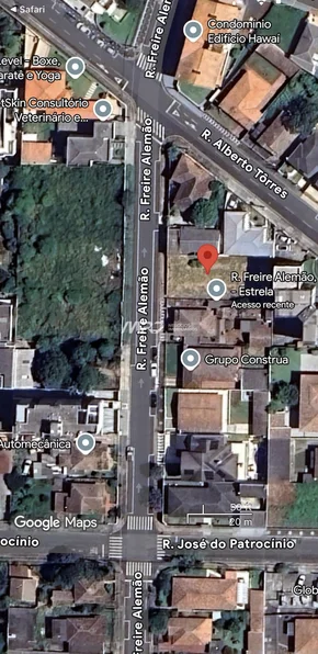 Terreno - Rua Freire Alemão - Vila Estrela