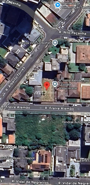 Terreno - Rua Freire Alemão - Vila Estrela