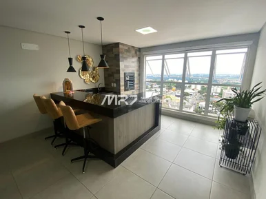 Ed. Gran Torino, Alto Padrão, Central, Mobiliado - 3 Suites