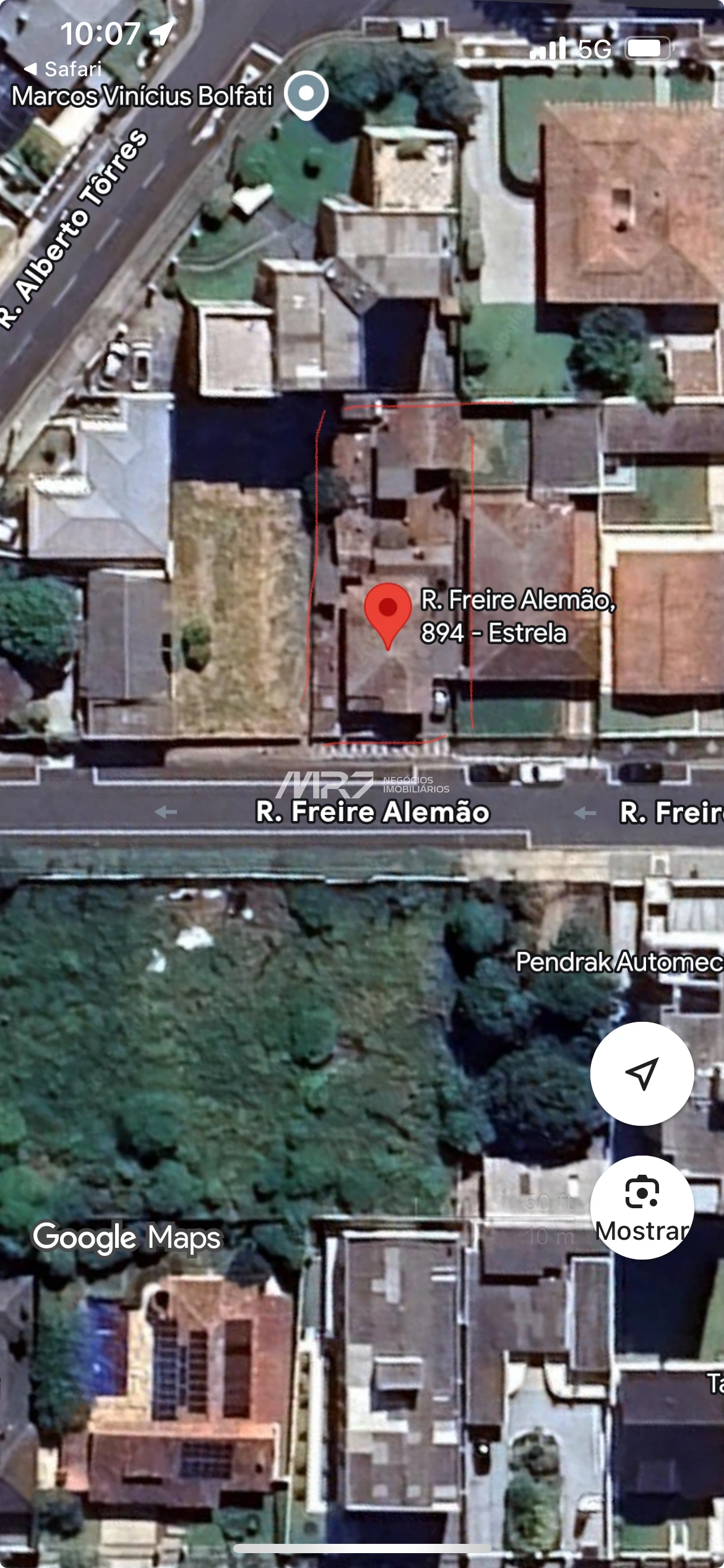 Terreno - Rua Freire Alemão - Vila Estrela