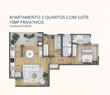 <strong>Conceito Imóveis vende Apartamento Agua Verde</strong>
