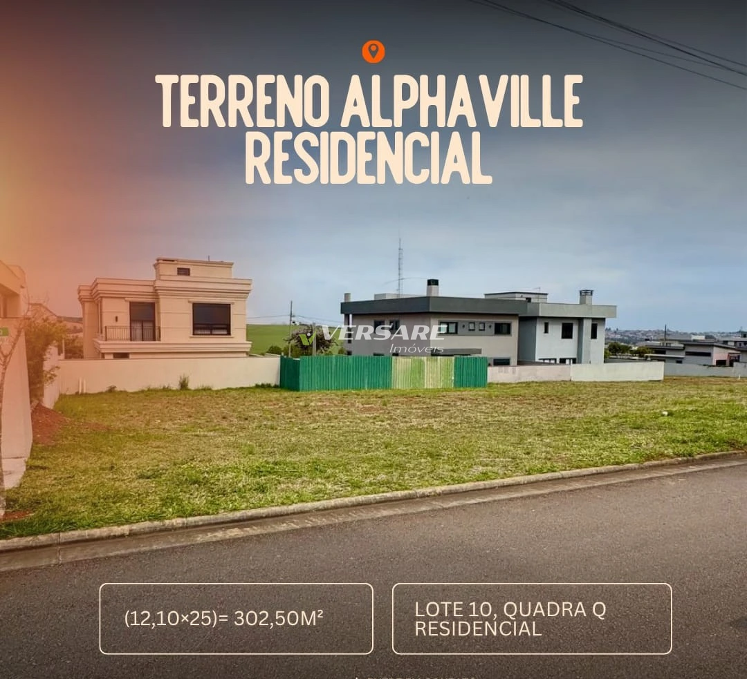 Terreno Alphaville - Lote 10, Quadra Q (residencial).