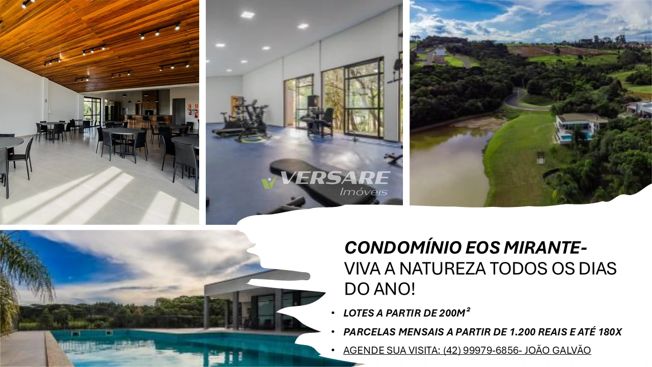 Terreno Condomínio EOS Mirante