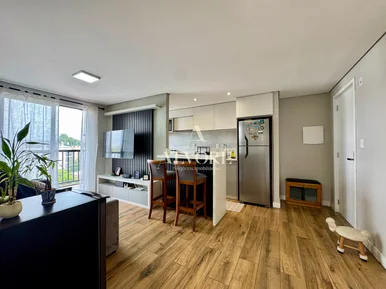 Apartamento, Sacada Com Churrasqueria Em Oficinas