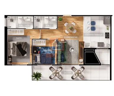 Apartamento à Venda Região Central 